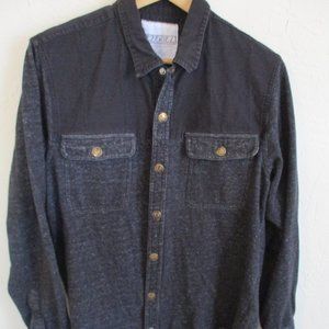 Ezekiel Snap Front Shirt Jacket Size Medium